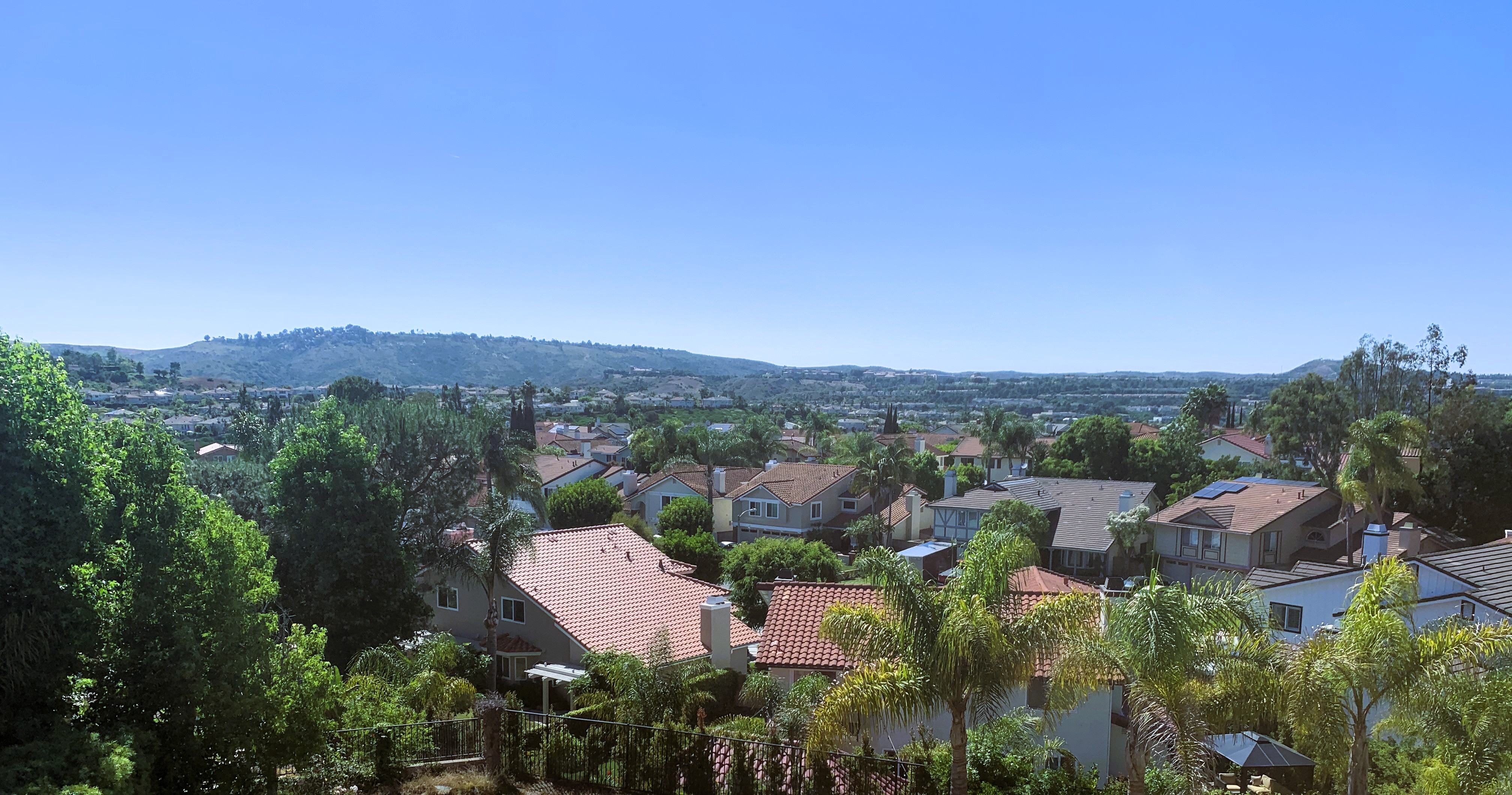 Beautiful residential neighborhood with custom homes